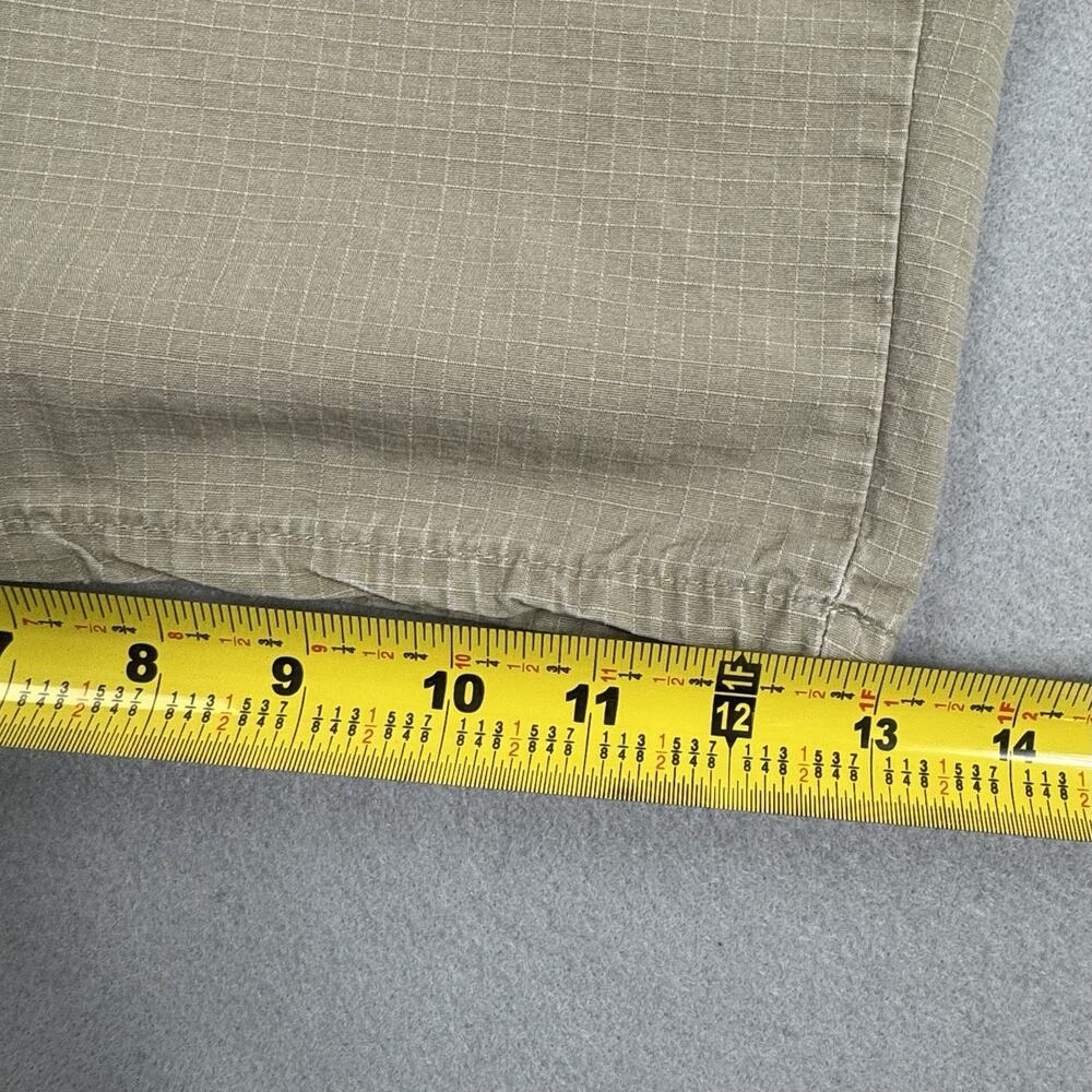 Dickies Mens 44 Khaki Ripstop Cargo Utility Workwear Shorts 12in Inseam Relaxed - Picture 16 of 16
